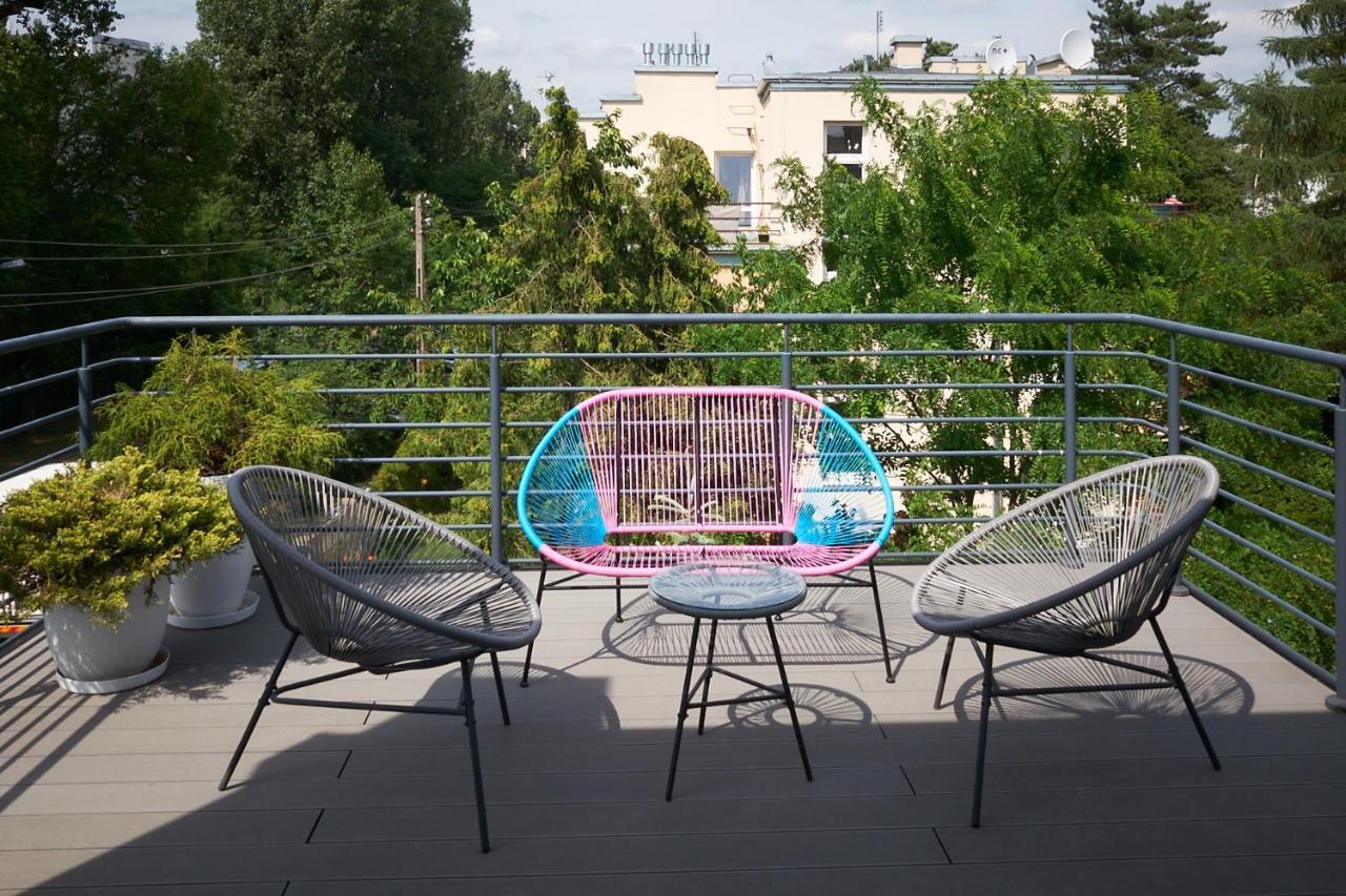 ורשה Stare Bielany Apartments מראה חיצוני תמונה